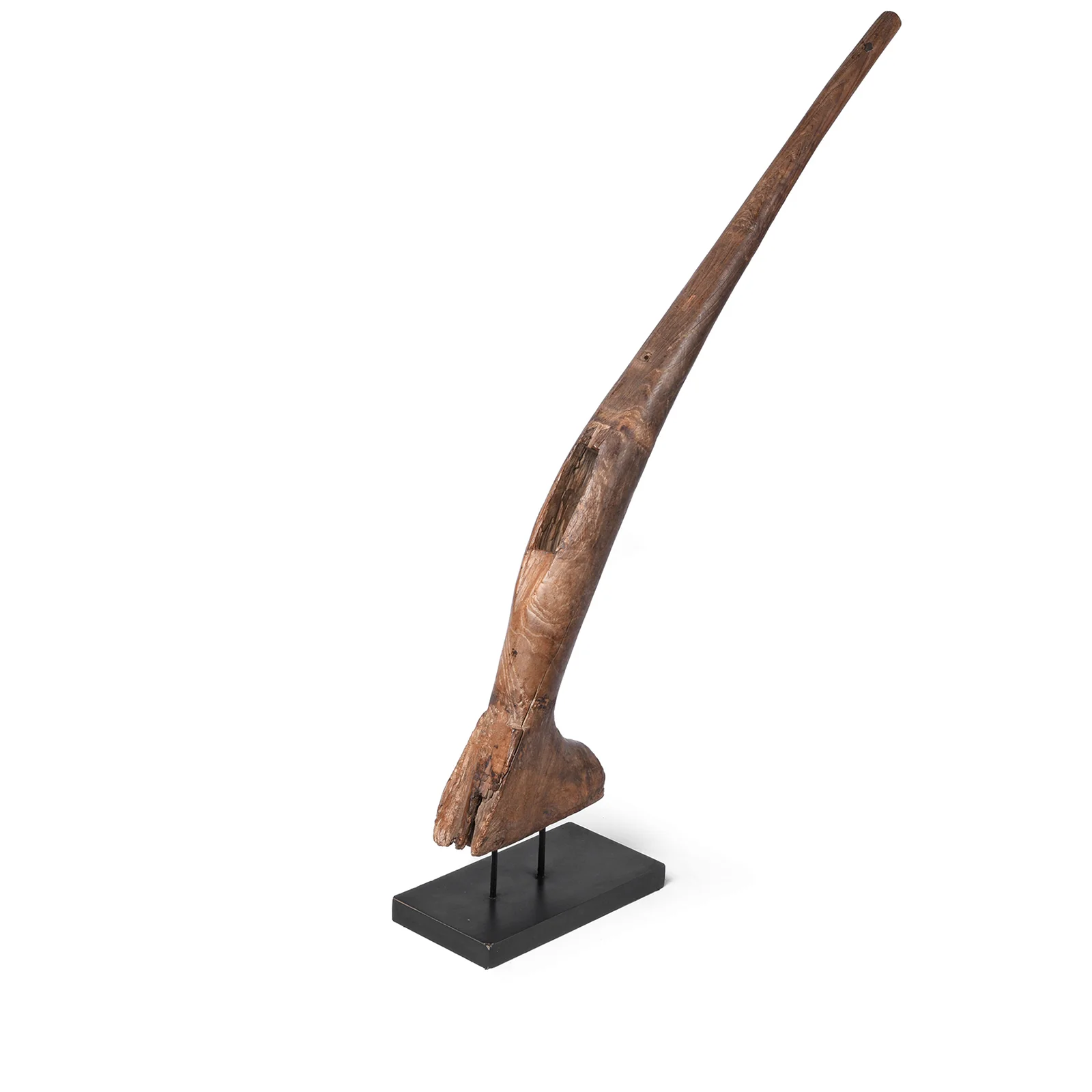 Old Wooden Plough Handles On Stand from Indonesia - Image 7