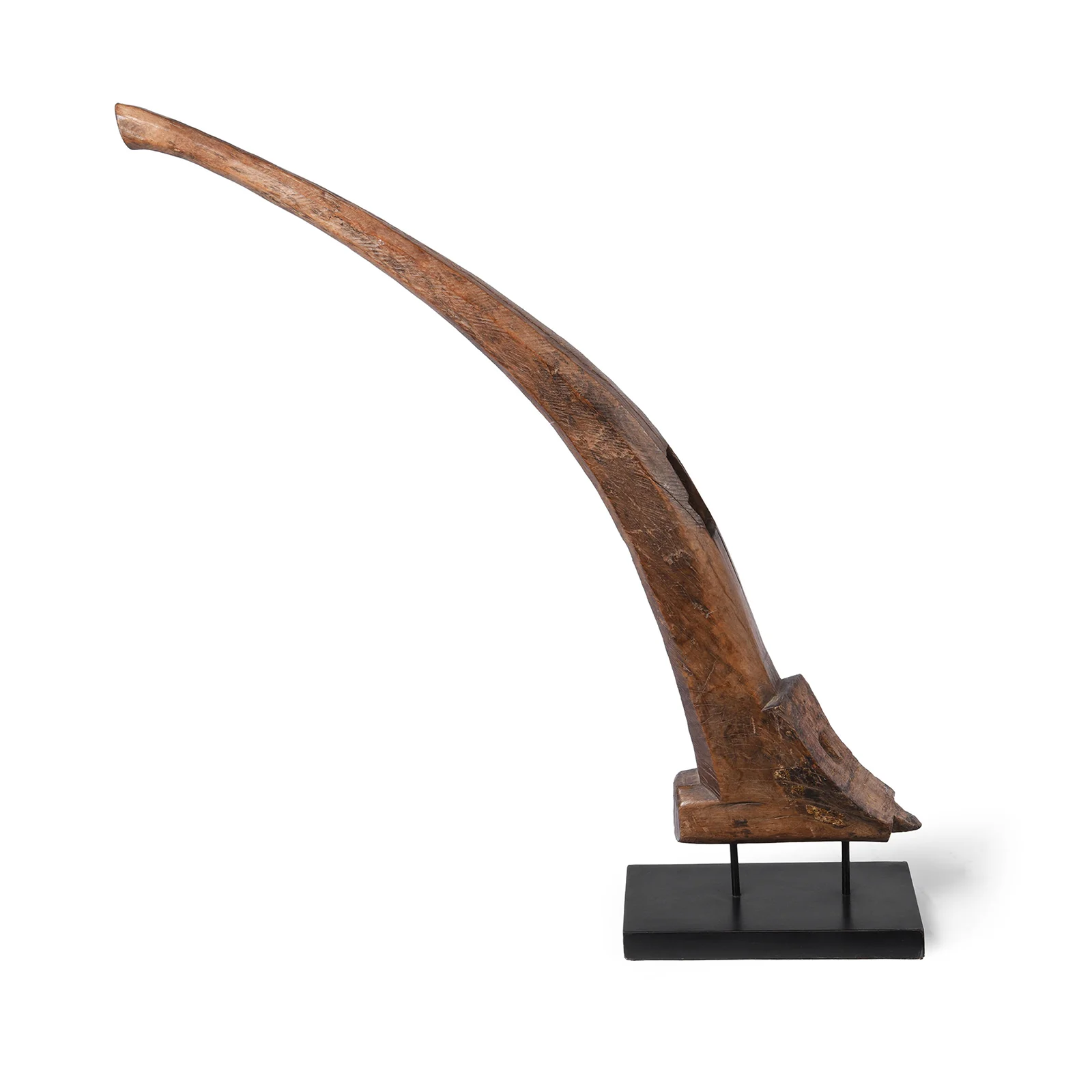Old Wooden Plough Handles On Stand from Indonesia - Image 8