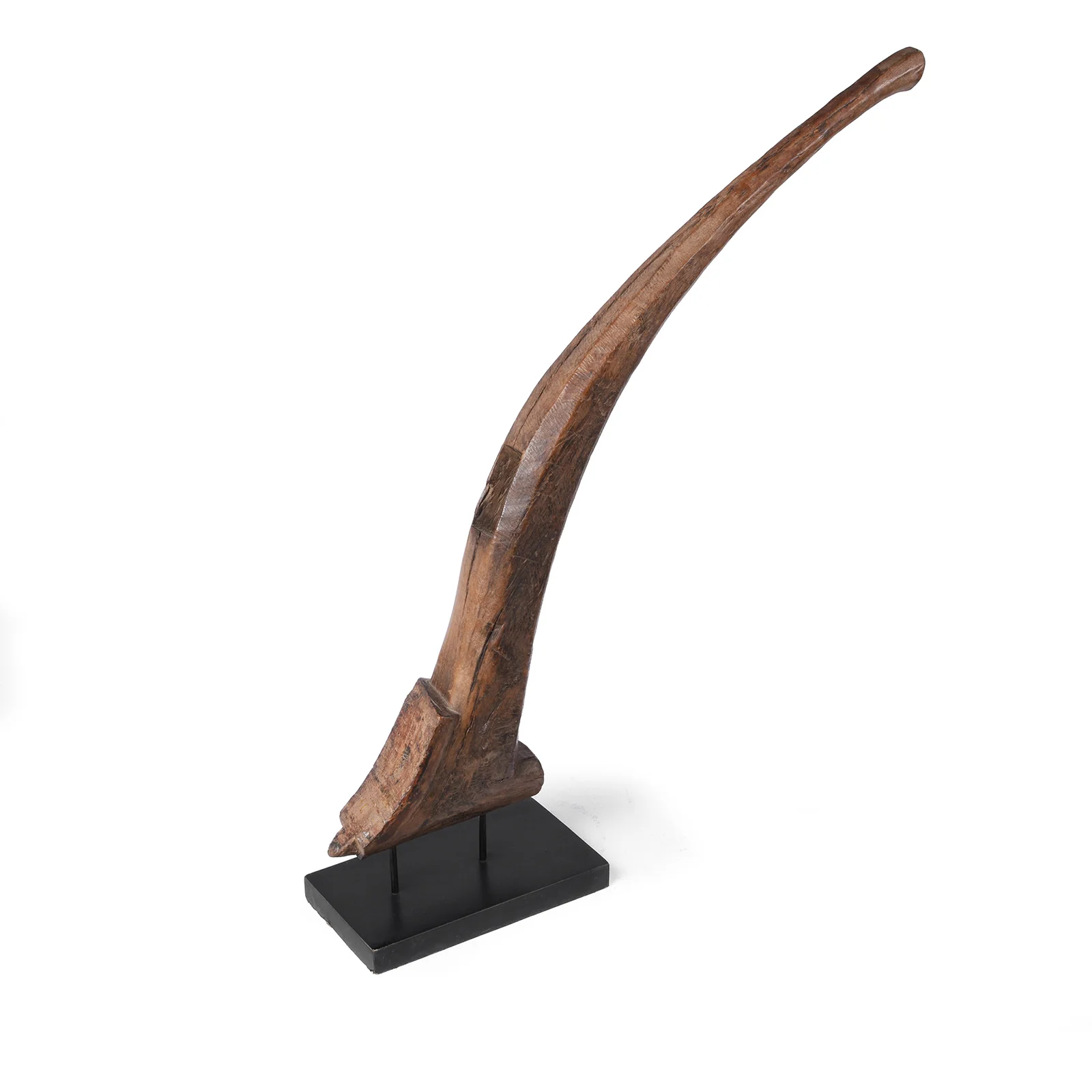 Old Wooden Plough Handles On Stand from Indonesia - Image 9