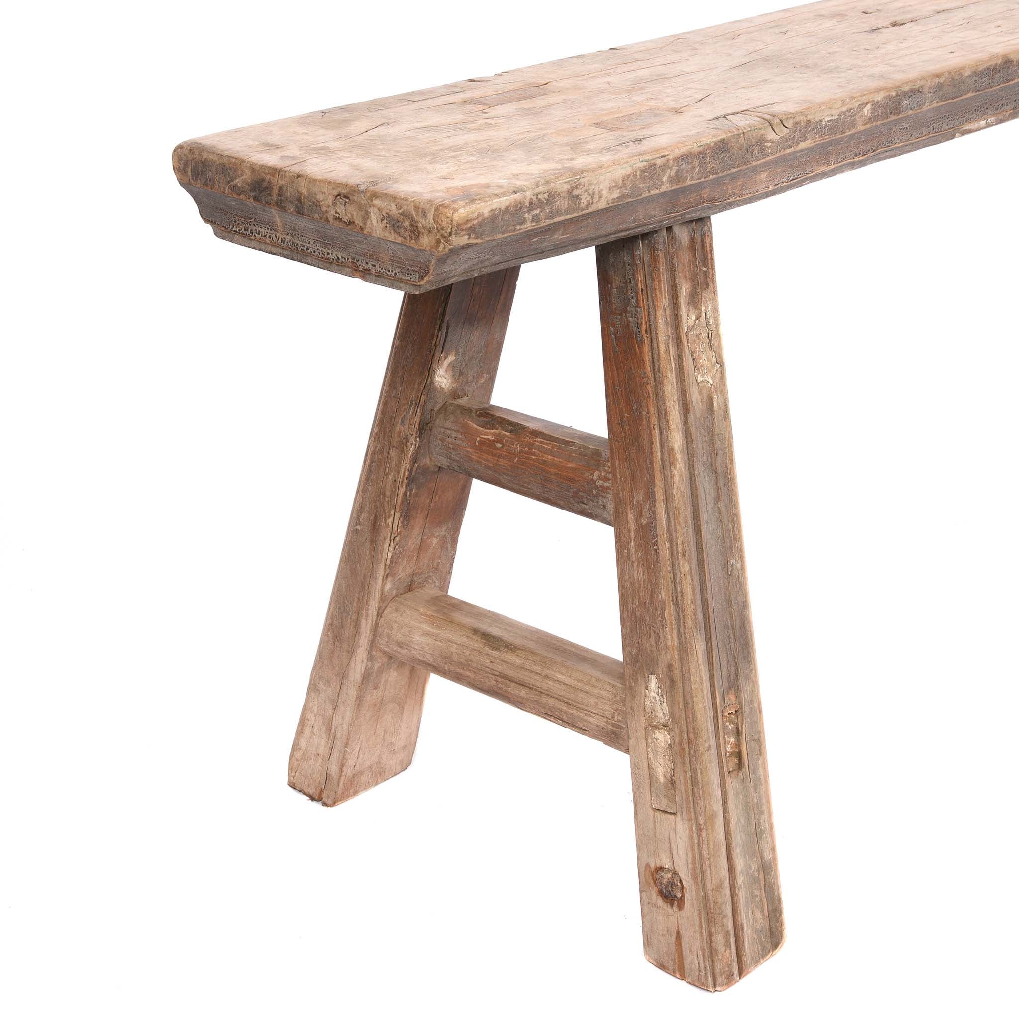 Walnut Bench From Shanxi - 19thC - Image 3
