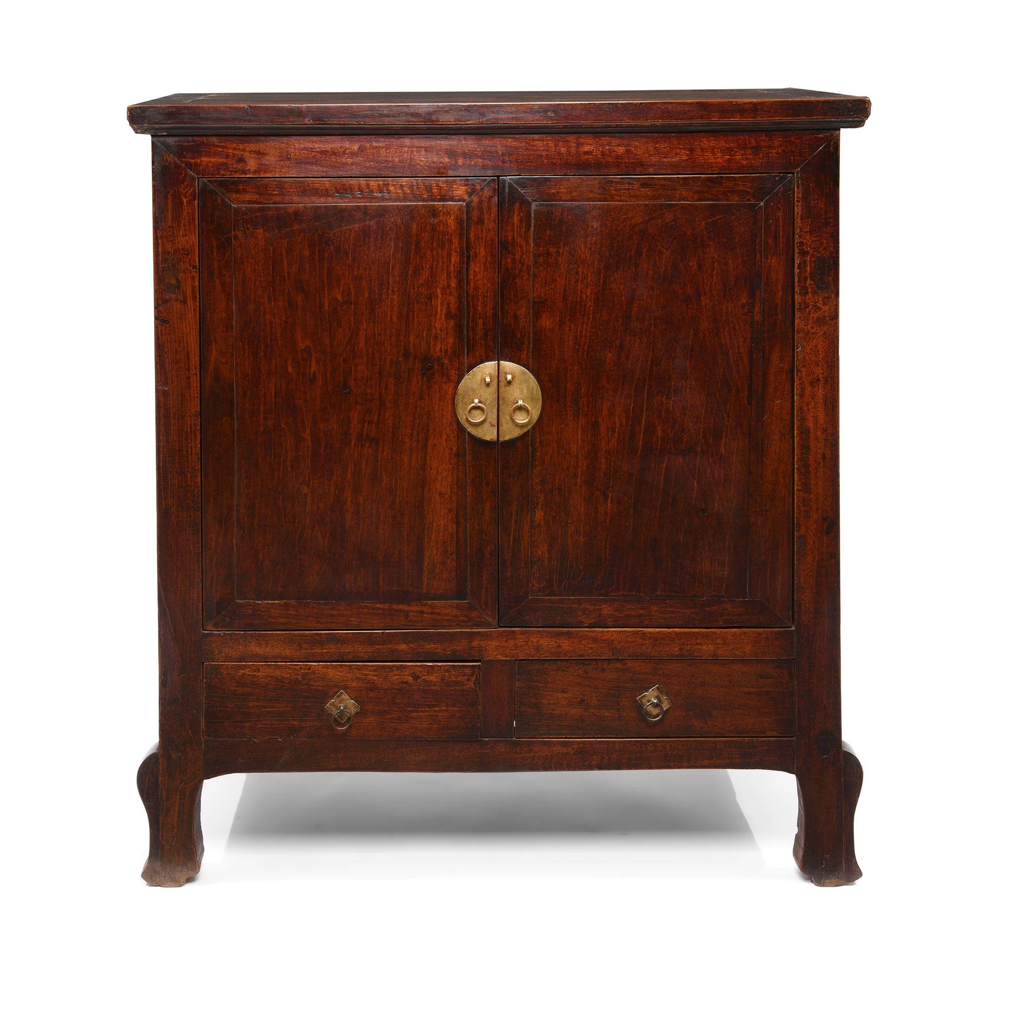 Walnut Cabinet From Gansu - 19thC