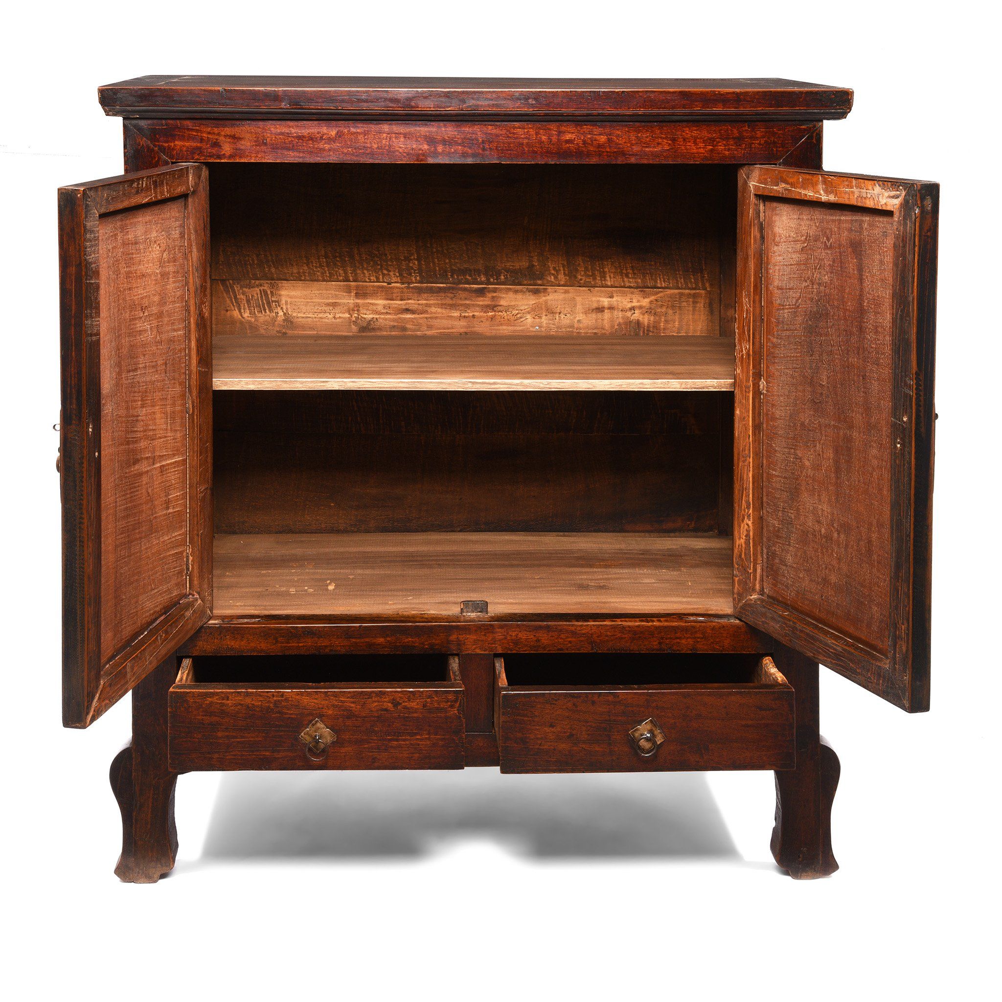 Walnut Cabinet From Gansu - 19thC - Image 3