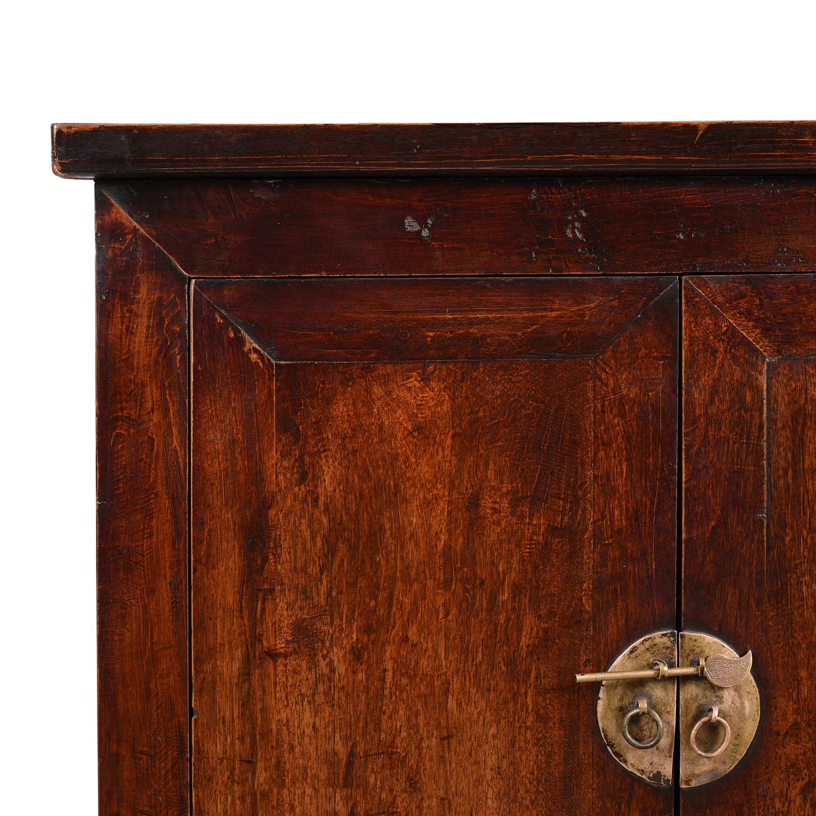 Walnut Chinese Cabinet From Gansu - 19thC - Image 2