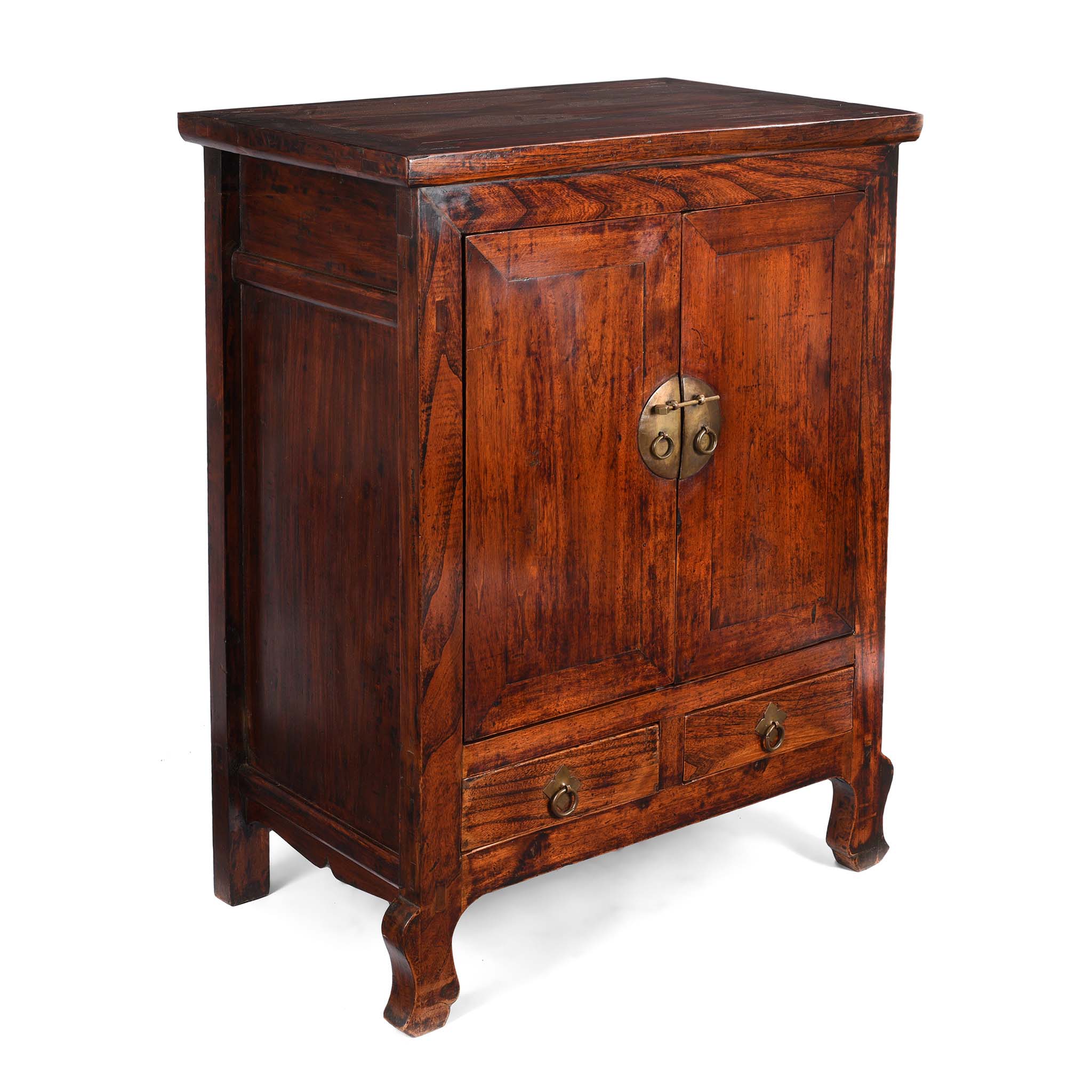 Walnut Chinese Cabinet From Gansu - 19thC - Image 4