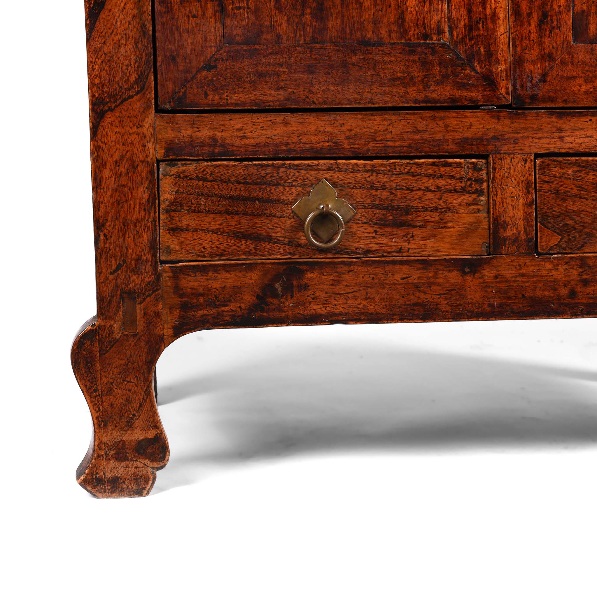 Walnut Chinese Cabinet From Gansu - 19thC - Image 5