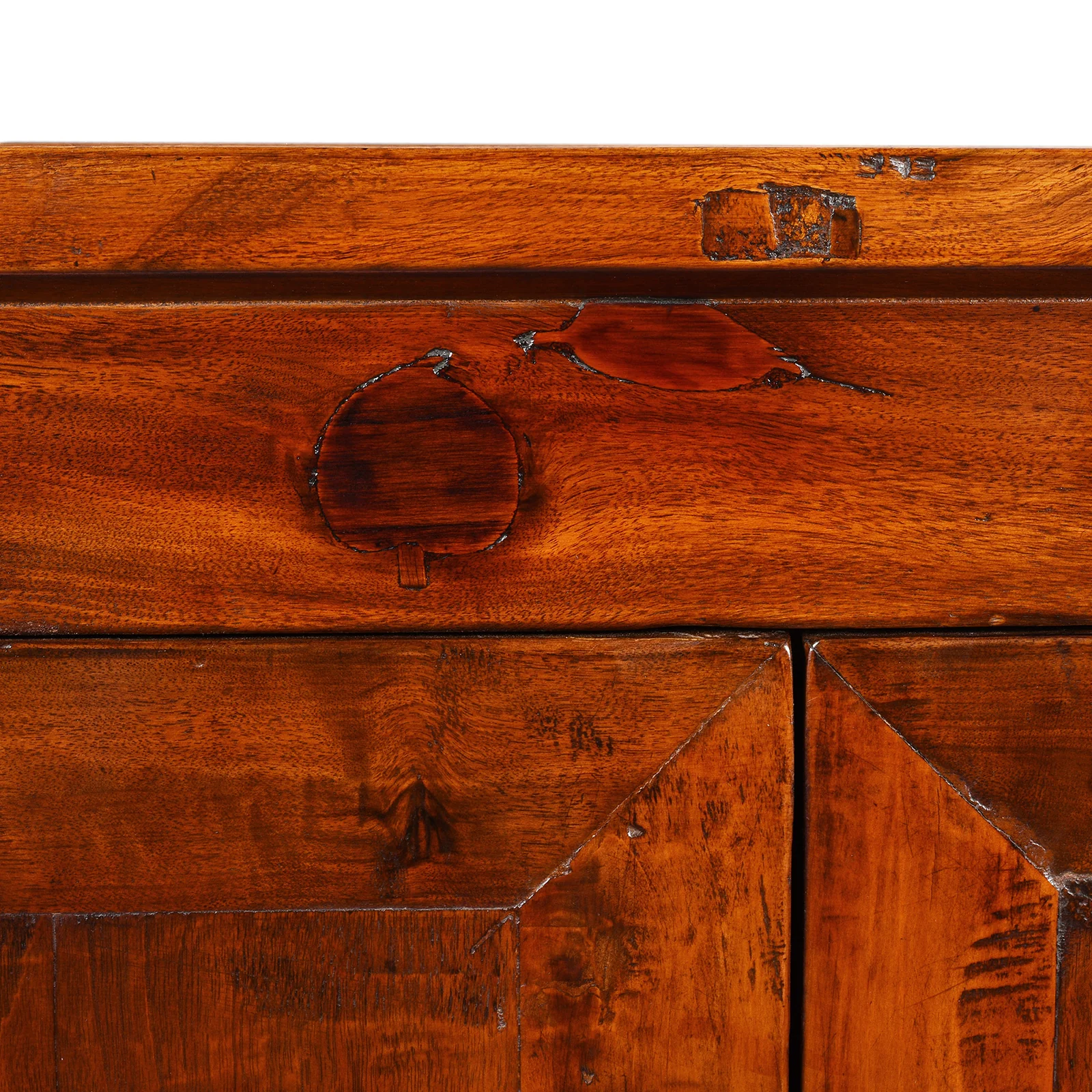 Walnut Chinese Gansu Cabinet - 19th Century - Image 4