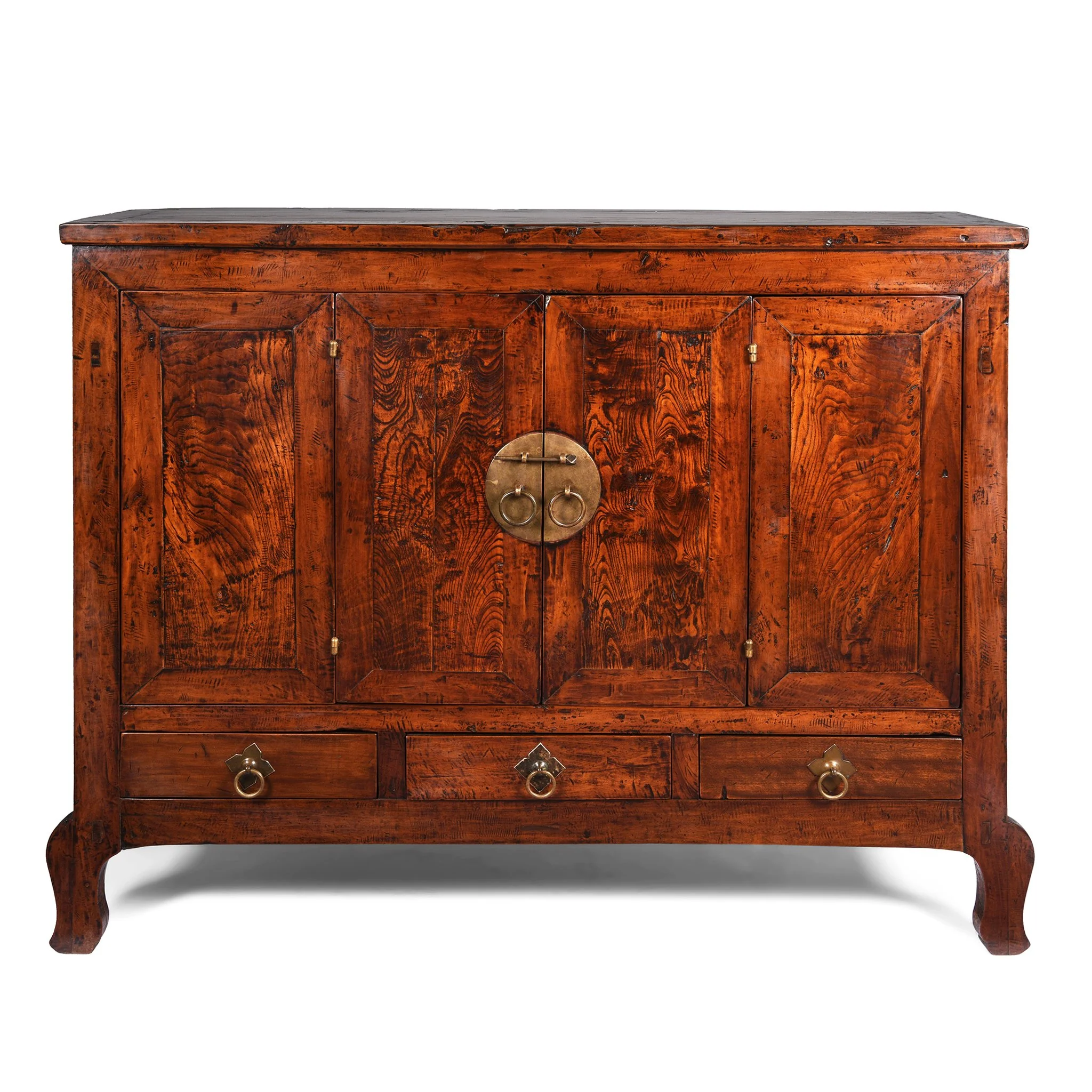 Walnut Chinese Cabinet From Gansu Province - 19thC - Image 10