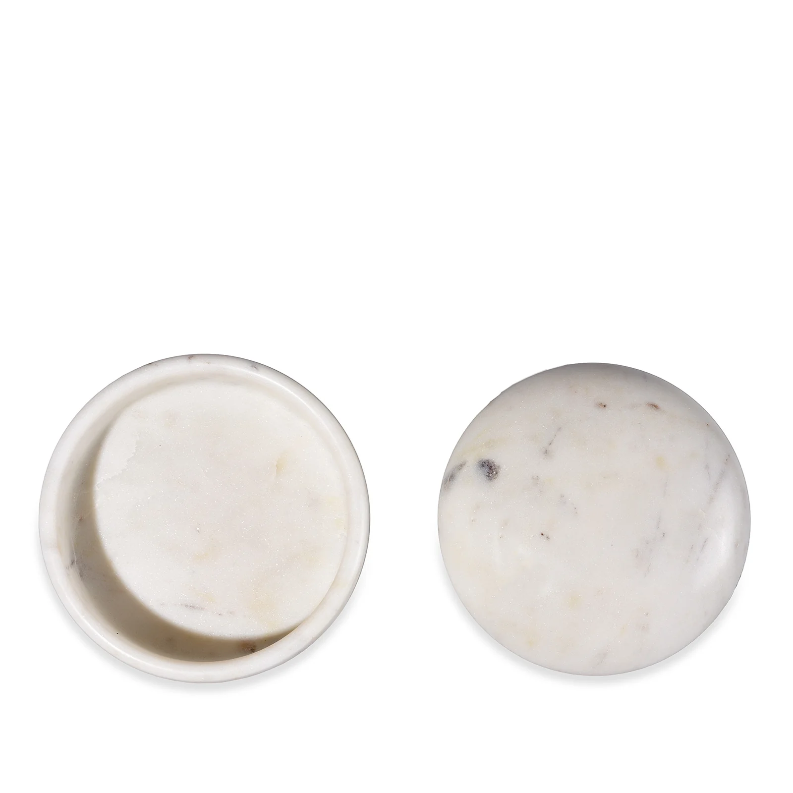 White Marble Trinket Box With Lid - Image 5