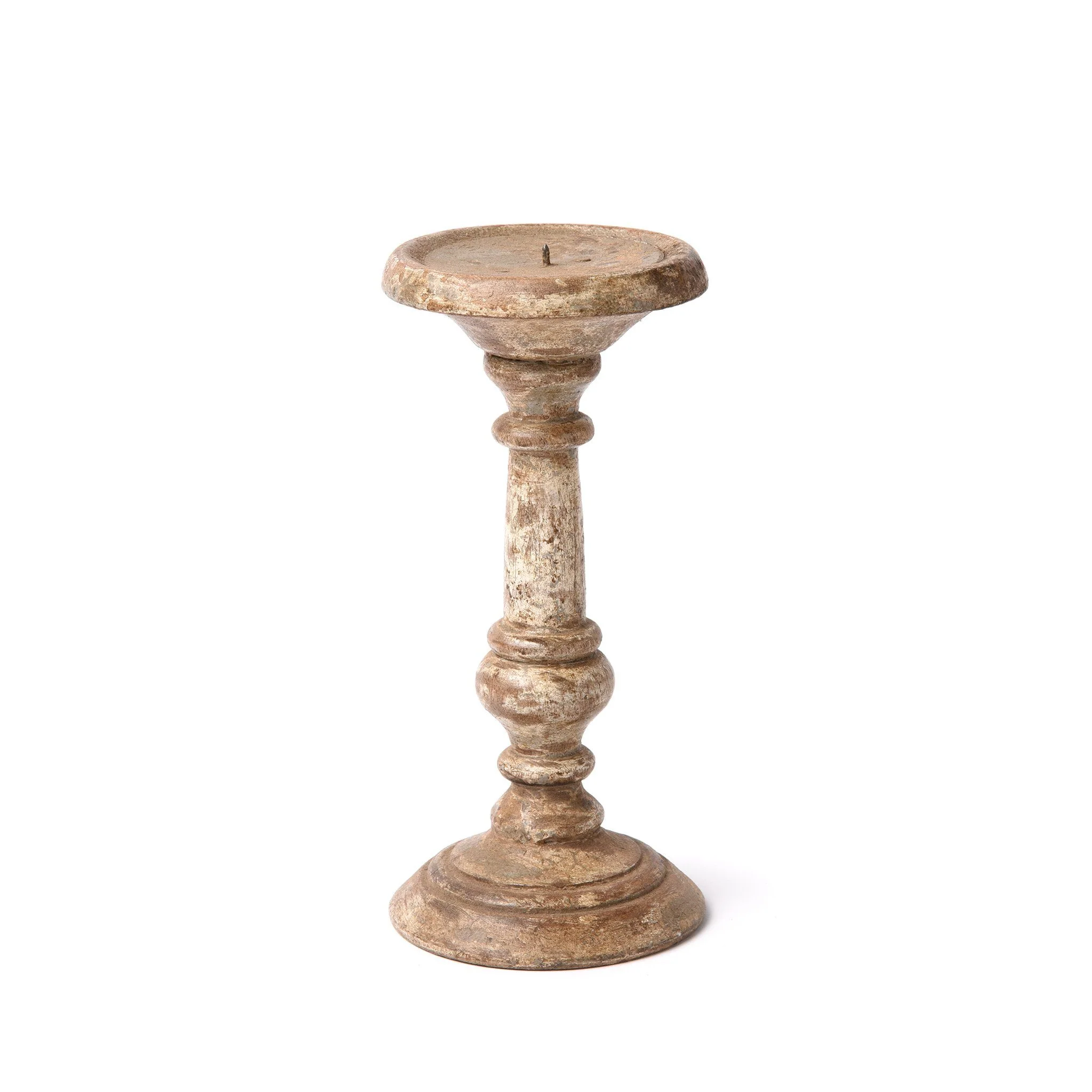 White Vintage Candle Stick