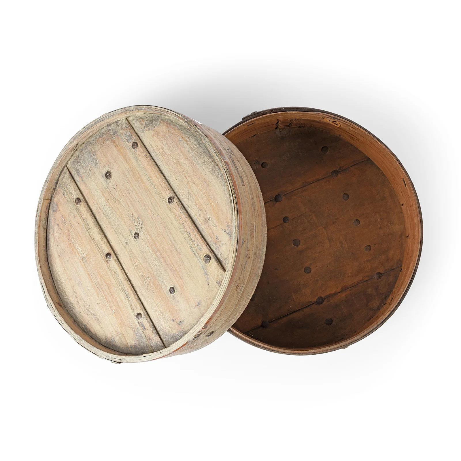 Stacking Hat Box From Shanxi - 19th Century - Image 2