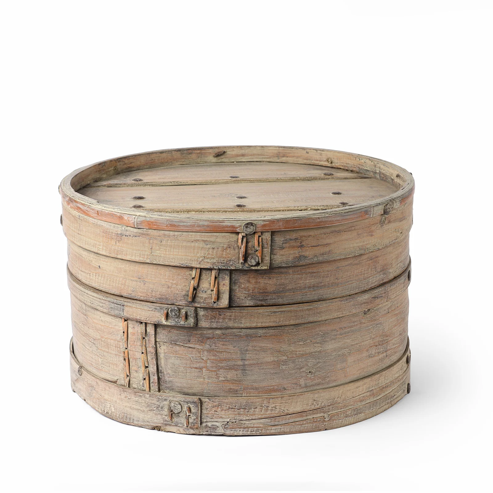 Stacking Hat Box From Shanxi - 19th Century - Image 4