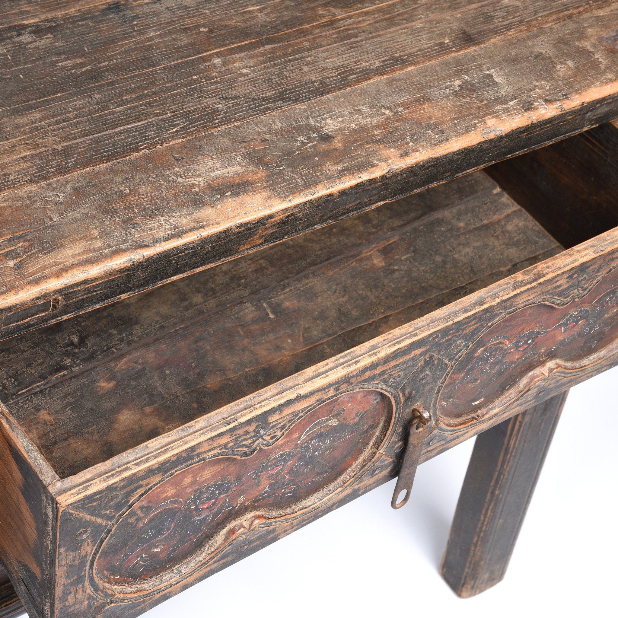 Coffer Table From Gansu Province - 19thC - Image 7