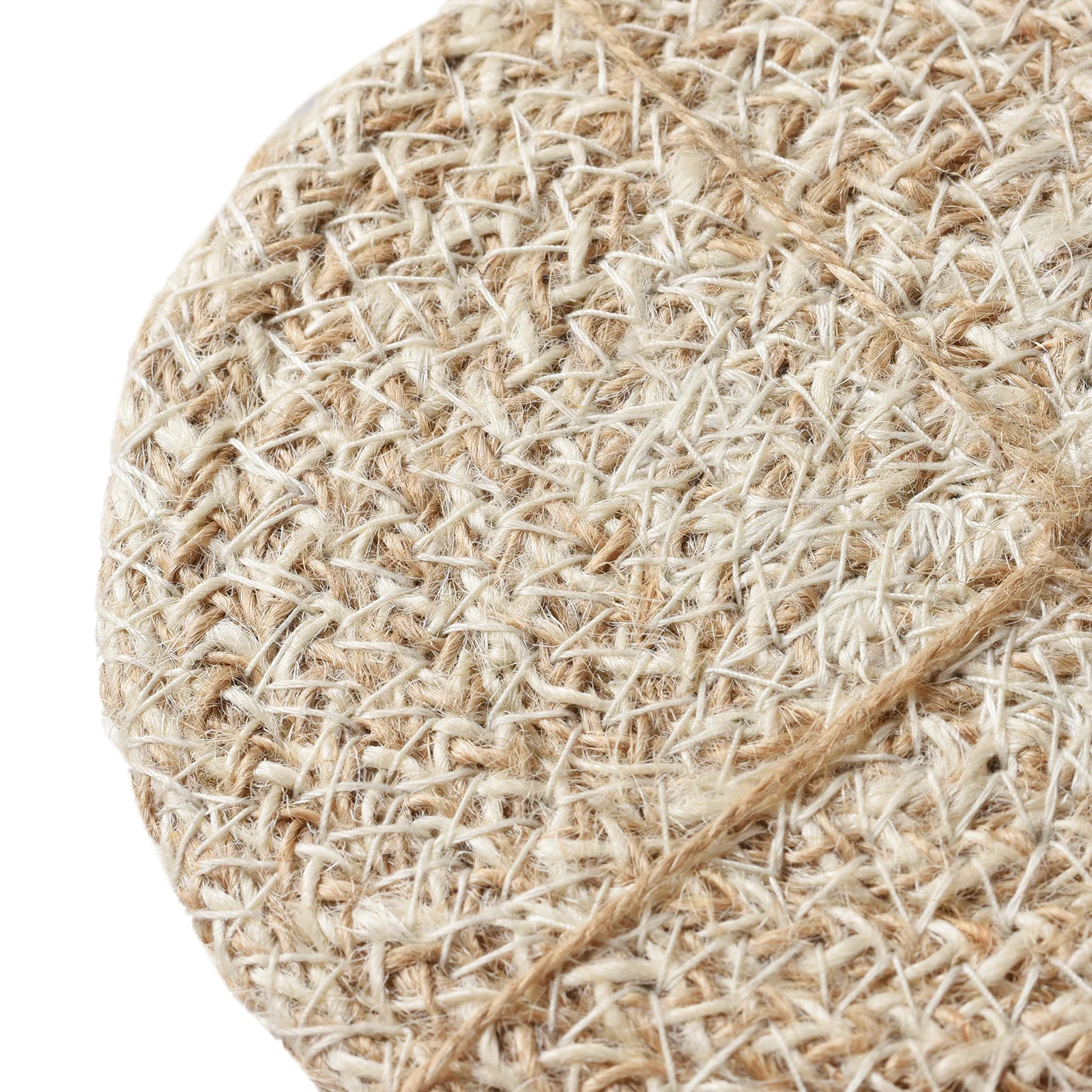 Woven Jute Coasters (Set of 4) - Image 3