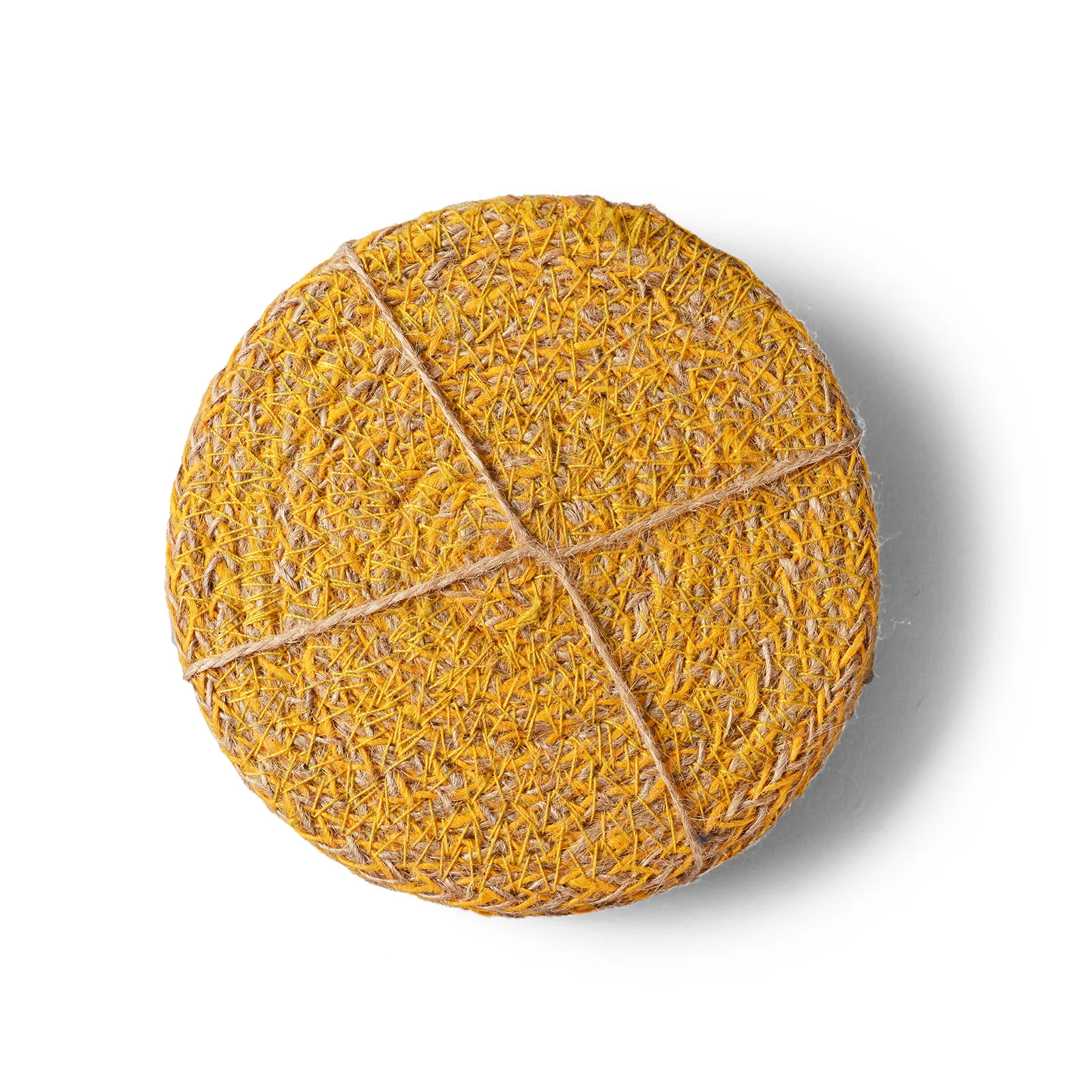 Woven Jute Coasters (Set of 4) - Image 6