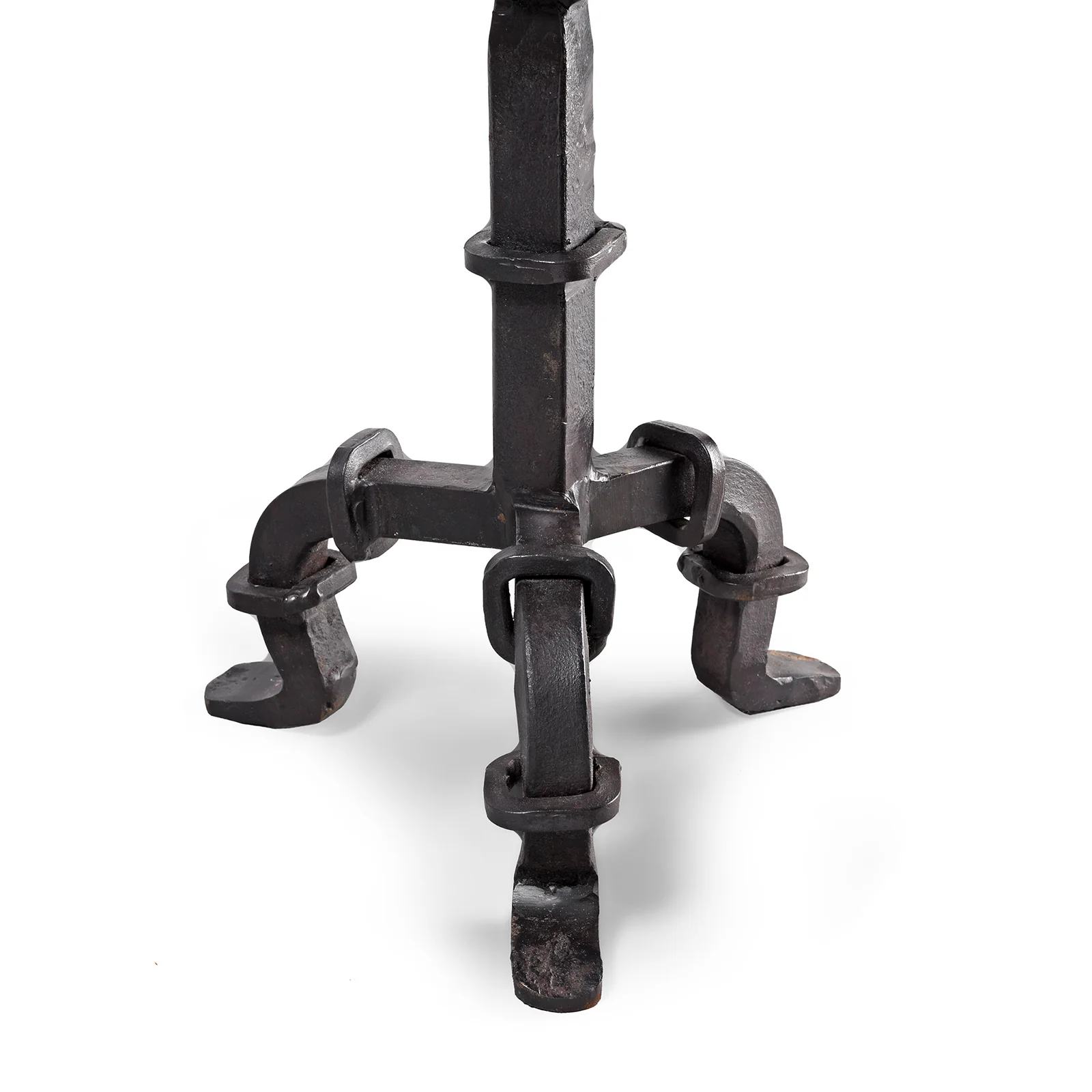 Hand Wrought Iron Candlestick - Image 3
