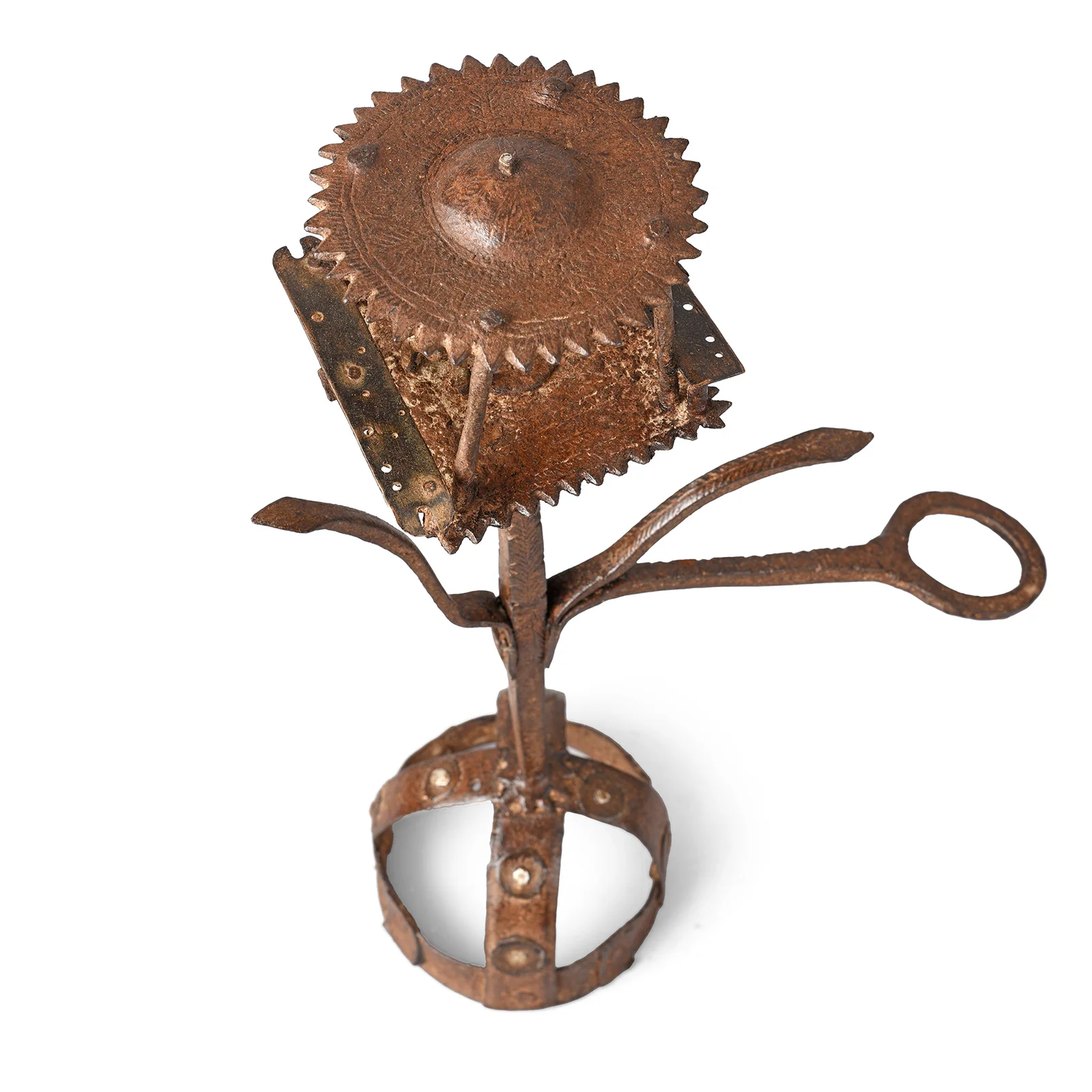 Wrought Iron Opium Retort From Jaisalmer - 19th Century - Image 4