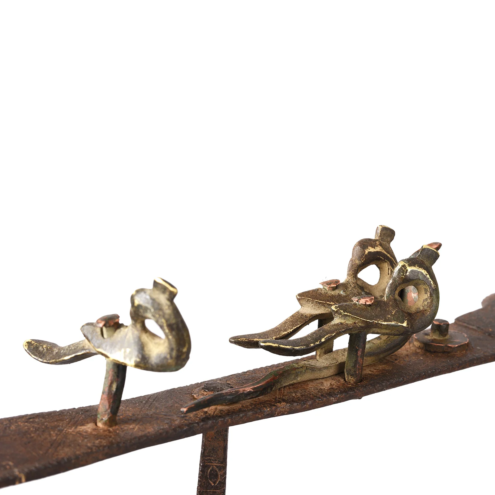 Wrought Iron Opium Retort From Rajasthan - 19th Century - Image 4