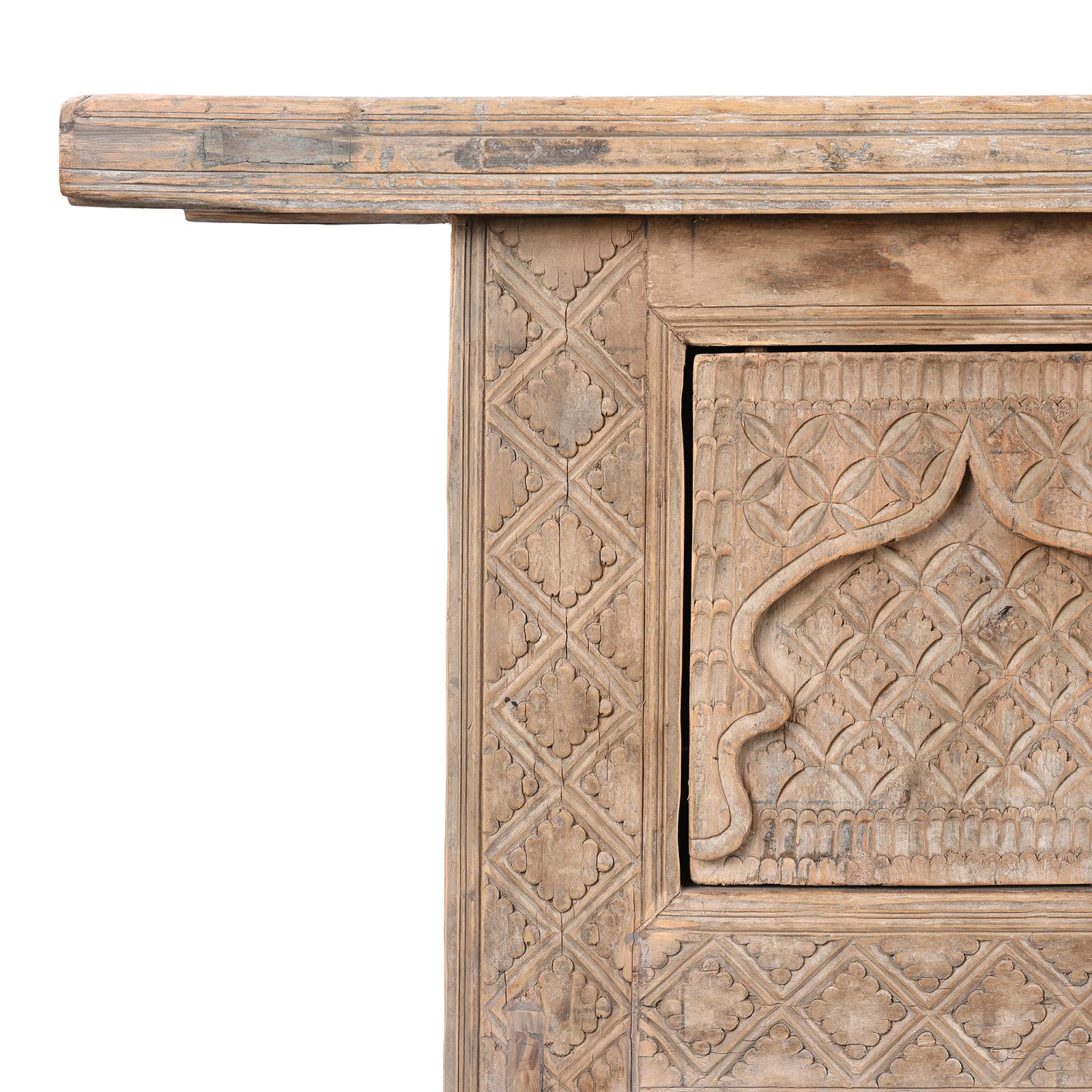 Carved Low Sideboard From Xinjiang - 19th Century - Image 3