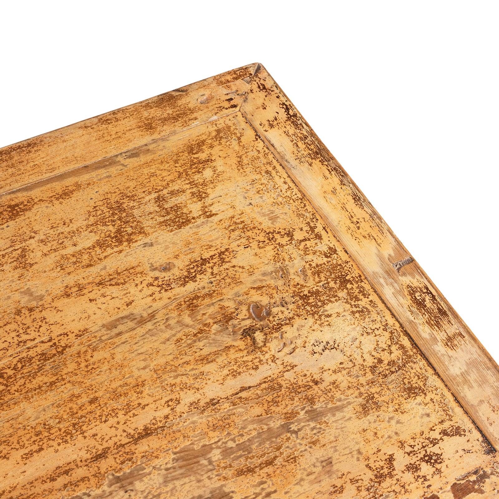 Chinese Yellow Lacquer Sideboard Made From Reclaimed Wood - Image 8