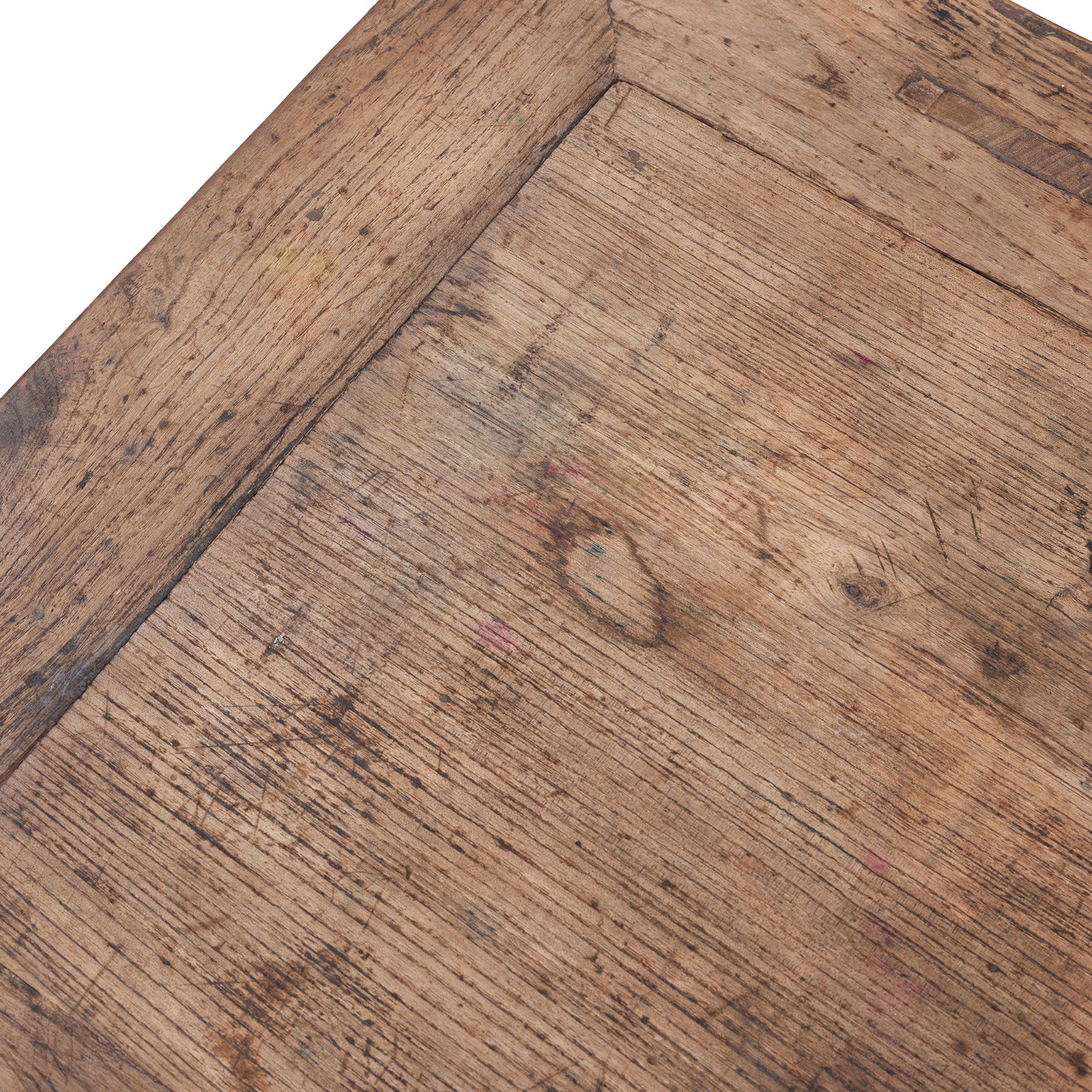 Yumu Elm Half Table From Shanxi Province - 19th Century - Image 10