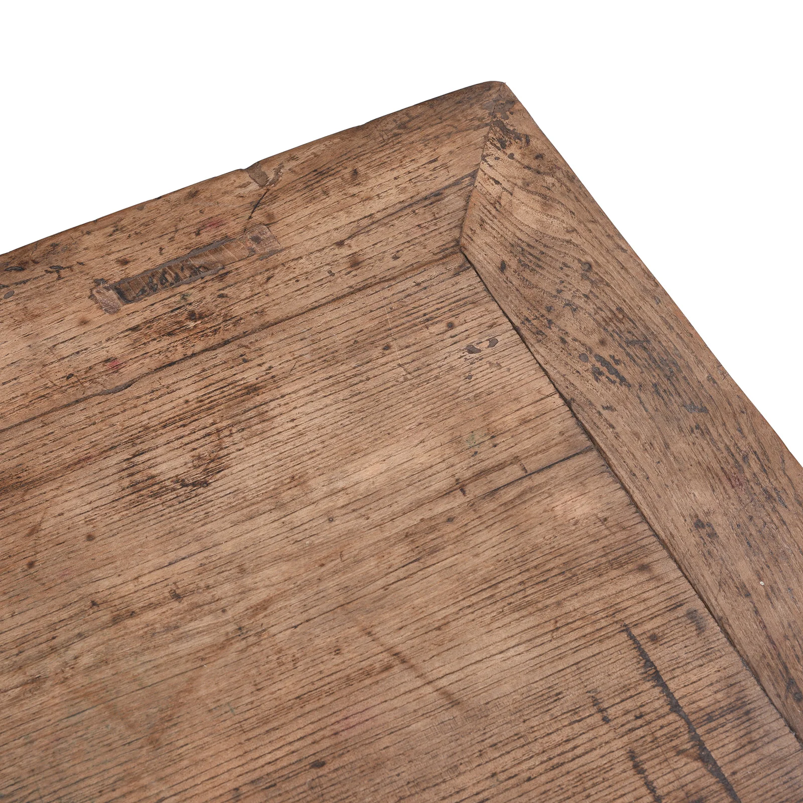 Yumu Elm Half Table From Shanxi Province - 19th Century - Image 9
